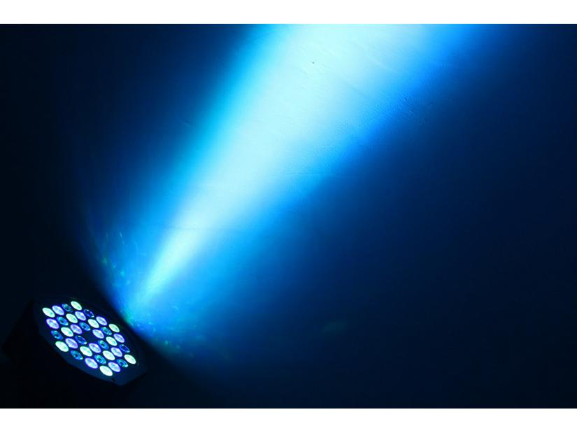 Pack of 2 - 36 LED Stage Par Lights: Wedding Performance, Sound-Activated Color-Changing Strobe Lights