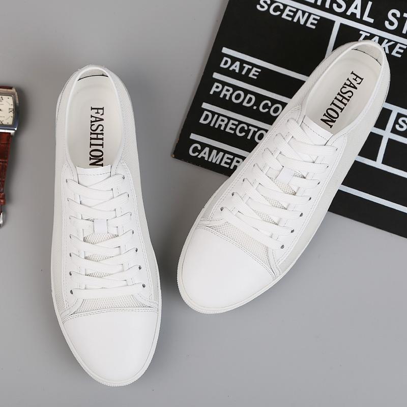 2024 İlkbahar Sıcak Satış Oyuk Nefes Alabilir Erkek File Ayakkabılar Günlük Rahat Sürüş Ayakkabıları Erkek Düz Ayakkabılar Hafif Ücretsiz Kargo