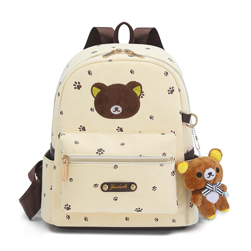 Schoolbag cute niche design cartoon backpack female 1011 new Korean version student schoolbag commuter leisure travel backpack