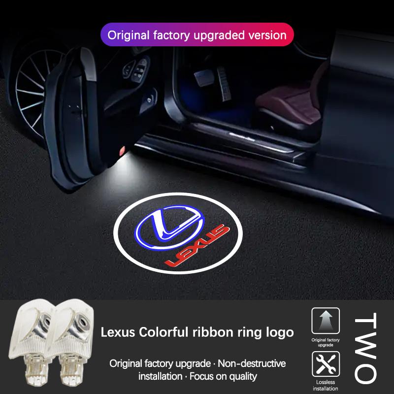 Car Projector Lamps HD LED Auto Door Welcome Lights For Lexus ES300 ES200 ES250 IS300 RX270 RX450h RX ES GX LS LX IS RC UX