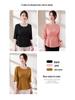 Chic Women's 2025 Slim Fit Pleated T-Shirt: Round Neck, Flattering Waist, Summer Style