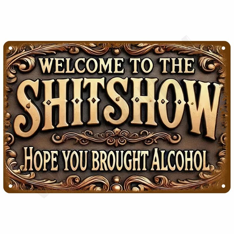 Vintage Metalowa Tabliczka Blaszana Tabliczki Bar Retro Metalowy Znak Sztuka Ścienna Mural Estetyczny Pokój Domowe Dekoracje Przedmioty Plakat Dekoracja Garażu