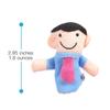6Pcs/lot Finger Puppets Toys Gift Family Finger Puppets Set Mini Plush Baby Toy