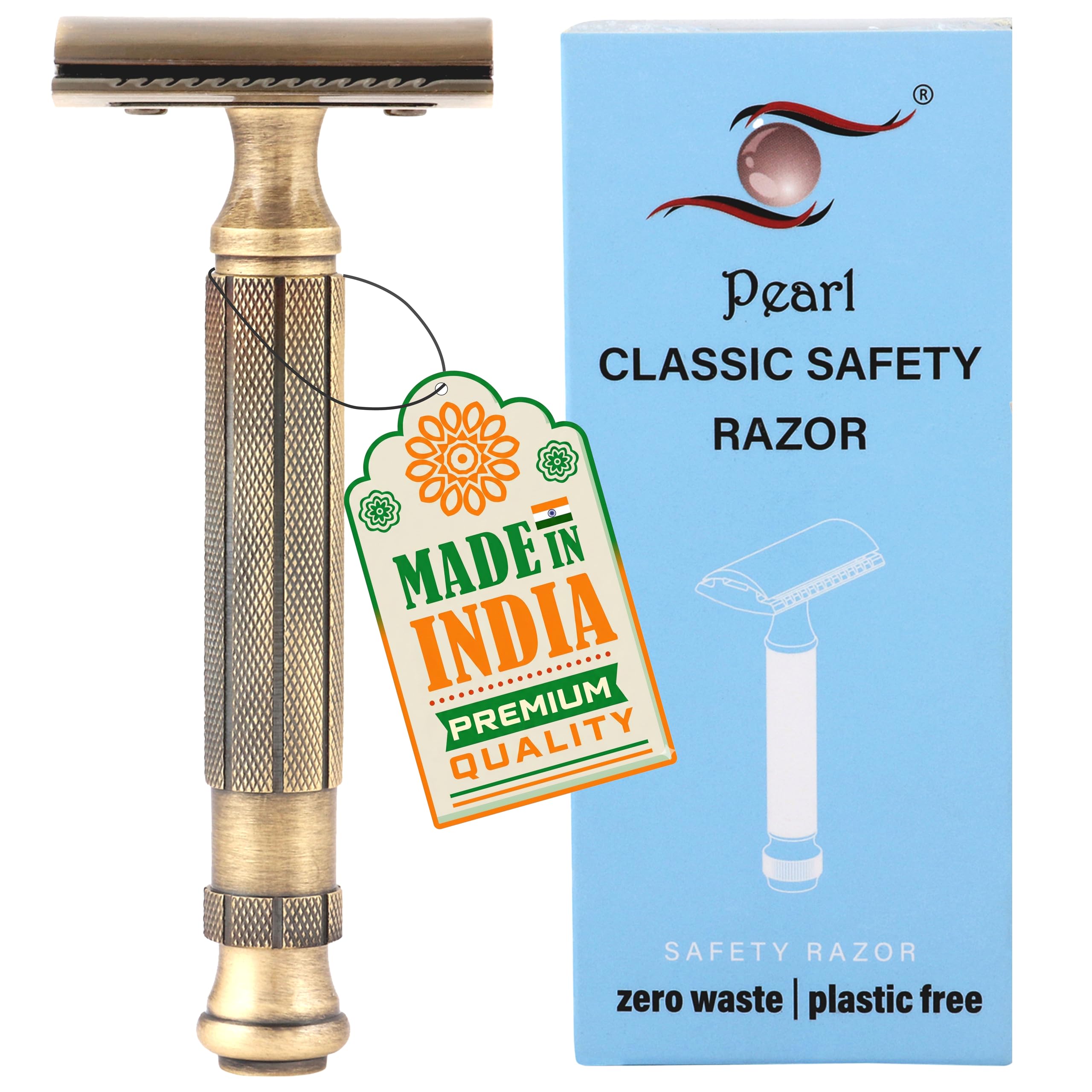 Pearl Shaving Double Edge Safety Razor