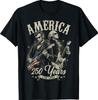 George Washington Lincoln spielt Gitarre Abe Lincoln 250. T-Shirt