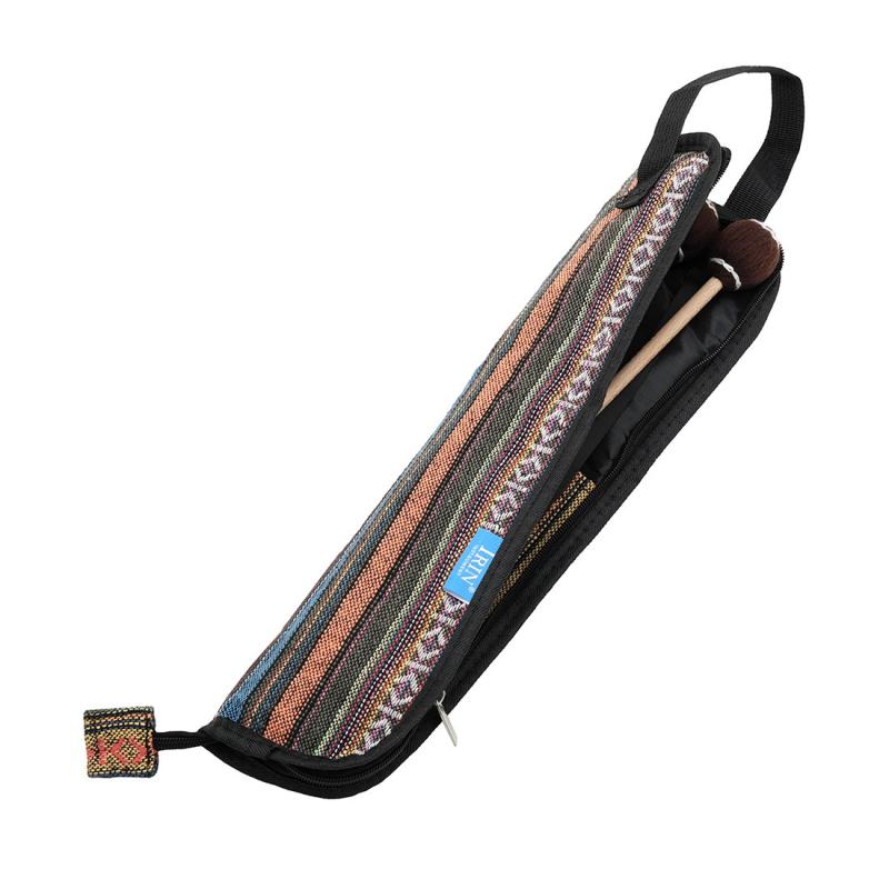 Large Capacity Handbag Drum Stick Bag Ethnic Style Oxford Cloth Drumstick Thicken Case Percussion Instrument Accessories