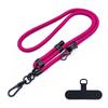 Phone Lanyard Adjustable Outdoor Universal Case Crossbody Shoulder Card Neck Cord Clip Hang Anti-lost Wrist Strap