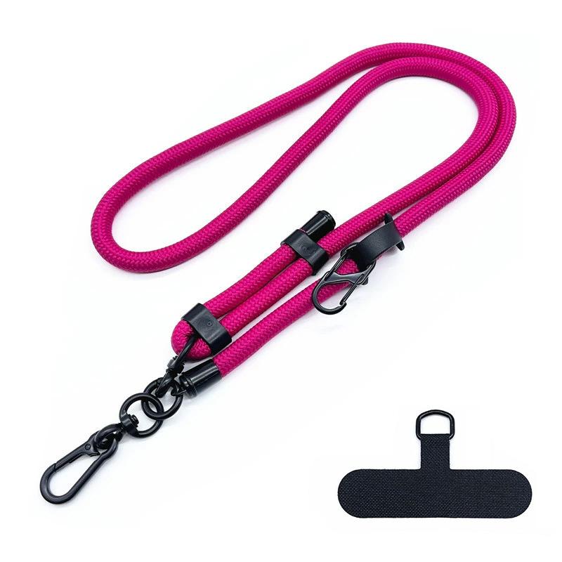 Phone Lanyard Adjustable Outdoor Universal Case Crossbody Shoulder Card Neck Cord Clip Hang Anti-lost Wrist Strap