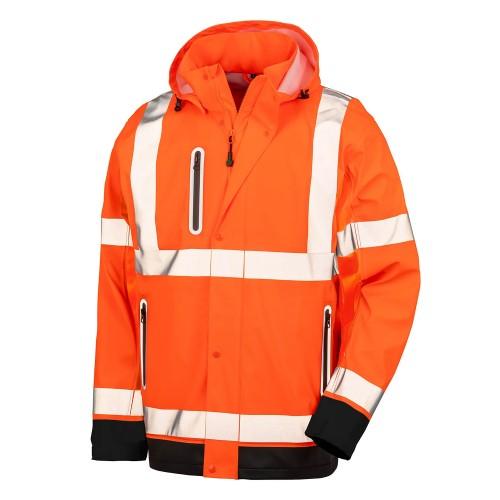 Result Genuine Recycled Unisex Adult Prism Heavy Duty Hi-Vis Vest