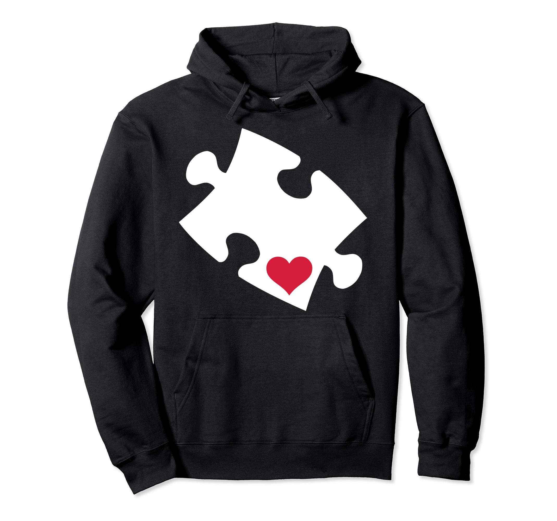

Jigsaw Piece Heart Hoodie