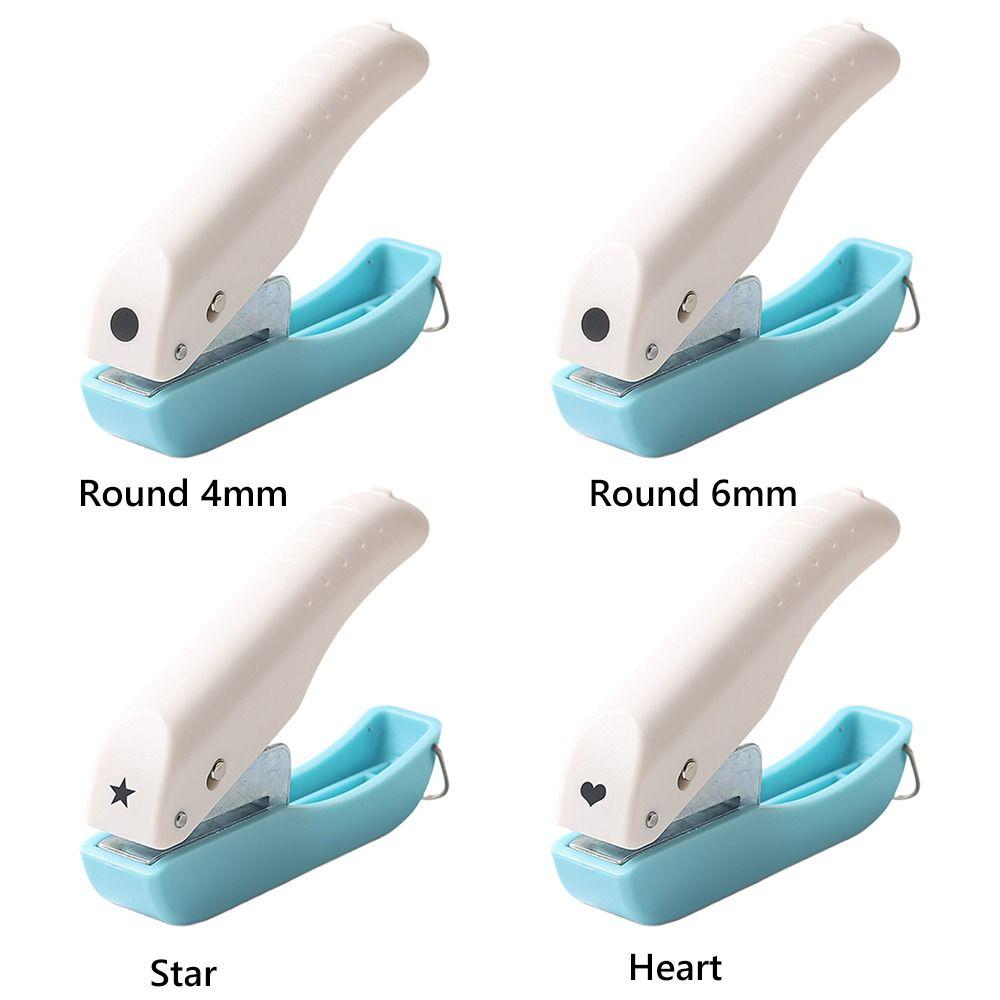 4mm Paper Puncher Handheld Hole Punch High Quality Paper Punching Machine  for Tags