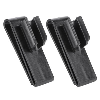 Clip para Bolsa de Palos de Golf Abrazadera de Plástico Soporte Duradero Negro Clip para Putter Accesorio de Golf