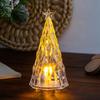 1pc Christmas Navidad Decoration LED Light Desktop Ornament Tree Shape 2026
