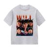 Serie TV Americana Will Byers T-shirt Grafica da Uomo Moda Casual Cotone Manica Corta T-shirt Vintage Girocollo T-shirt Oversize