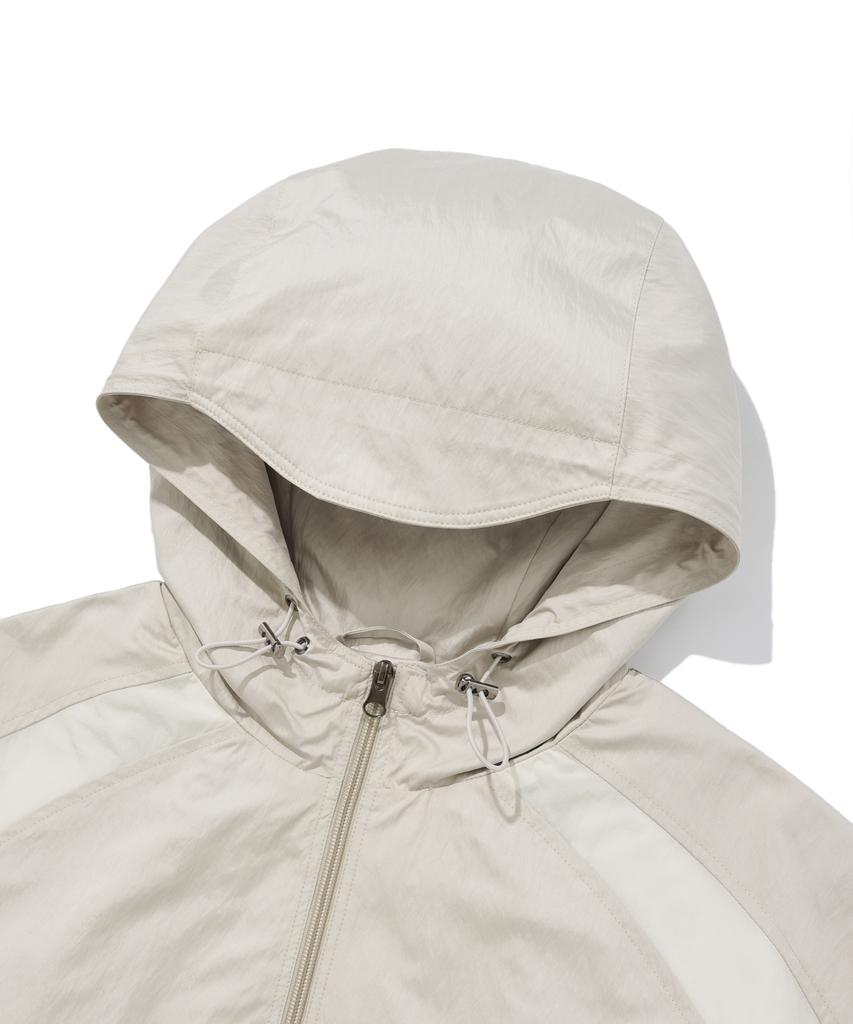 Physical Department Curve Windbreaker_Ivory