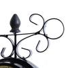 Outdoor Garden Wall Station Clock Double Sided Retro Quartz Watches Metal Iron Art Hanging Clocks for Garden Corridor Decoration
