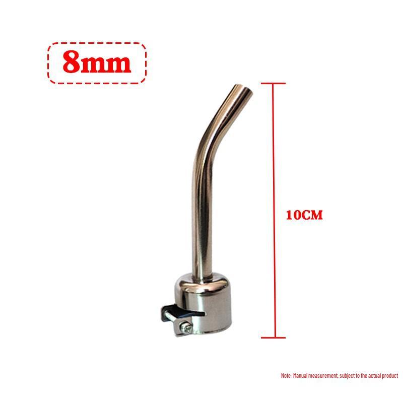 Multi-Model Hot Air Gun Nozzle Set - Straight, Angled, Bent for 850/858 Desoldering Stations