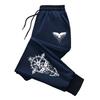Versatile Womens Sweatpants Retro Printing Pants Outdoors Jogging Sports Trousers Daily Home Street Pants Woman Clothing