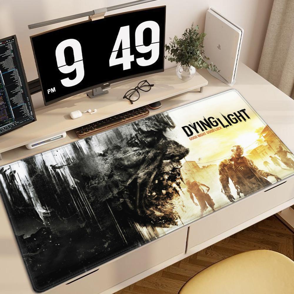 Game Survival DDying Light Mouse Pad Large Gaming Mousepad with Stitched Edges Thickened Desk Mat PC