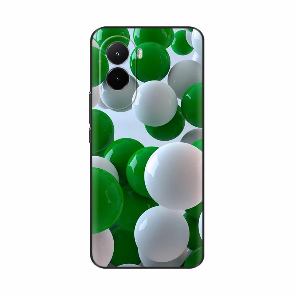 For Poco M7 4G Case Flowers Cartoon Animals Cool Style Soft Silicone Black Phone Cover For Xiaomi Poco M7 Case Fundas M 7 Bags