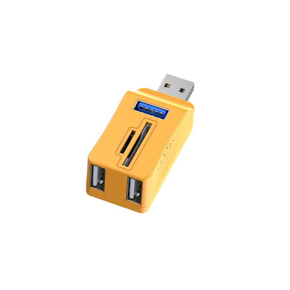 USB3.0 HUB 5 Ports TF Micro SD MMC Card Reader USB Cable Splitter Extend Memory Adapter Keyboard Mouse Camera Disk USB Converter