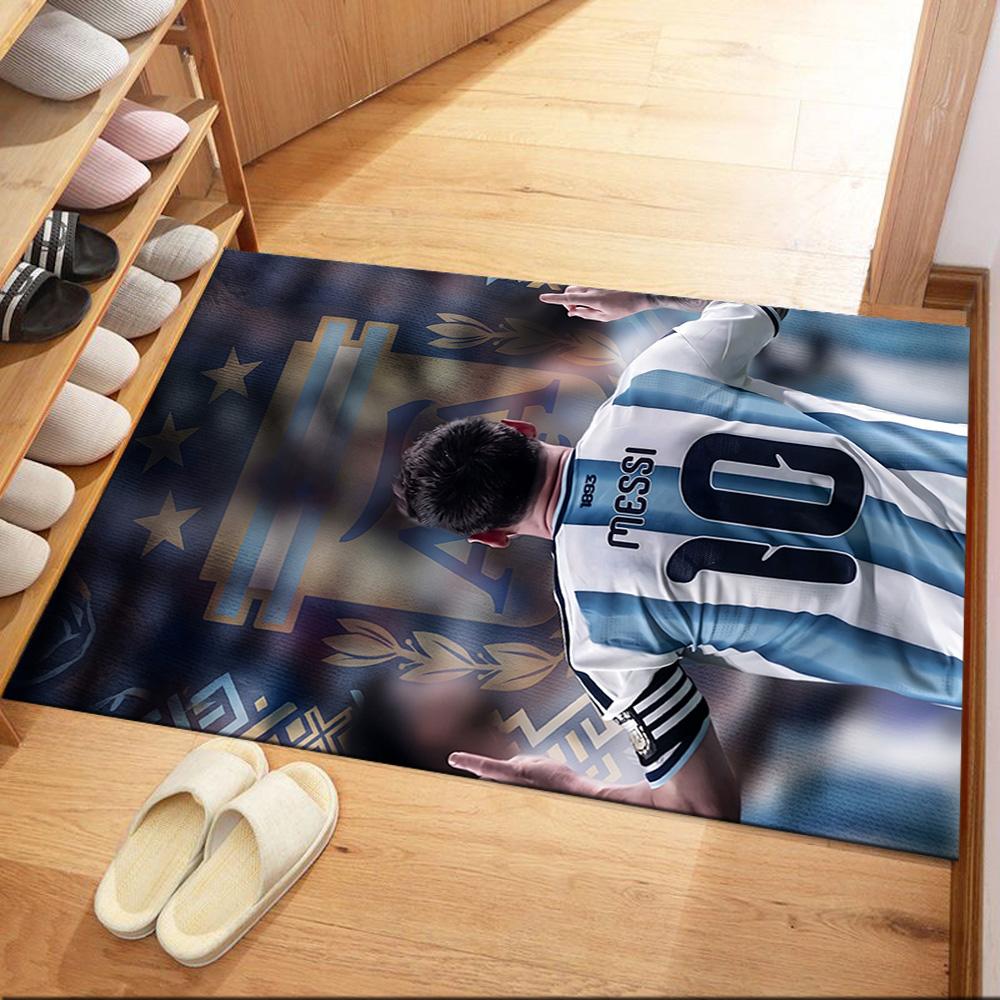 Messi 554 Carpet Perfect for Study Room Kitchen Living Rooms Balcony Antislip Carpet Office Home Decor Best for Christmas