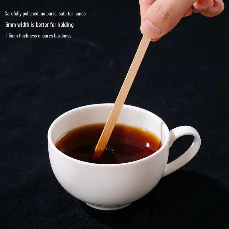 Disposable Wooden Coffee Stirrers