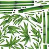 2 Pieces Wall Art Decals Murals Bamboo Forest Home Decor ,PVC ,Wall Stickers for