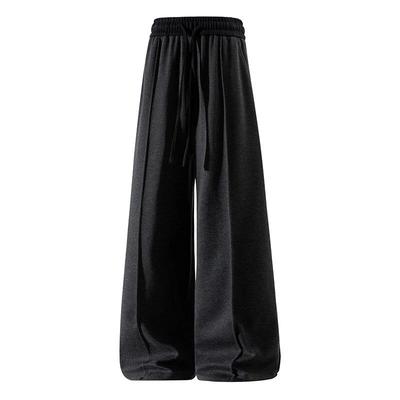 Men Khaki Pants 2025 Autumn Baggy Harajuku Y2K Sweatpants Man Vintage Oversized Casual Track Pants Male Loose Straight Trousers