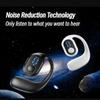180° Rotating Hifi Stereo Waterproof Wireless Bluetooth Air Conduction Earphone Single Earhook Wear Noise Reduction Earbud With