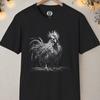 Funny Chicken Vibes Unisex Graphic Tee - Casual Soft Comfortable Statement Shirt for Everyday Wear