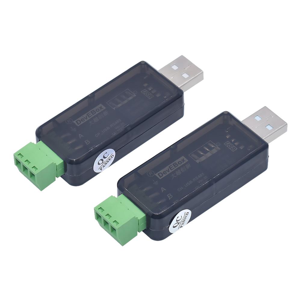 NEW CH340 CP2102 USB To RS485 Serial Port Industrial grade1500VRms Transmission Distance Up To 1200 Meters Tested Under 9600bps