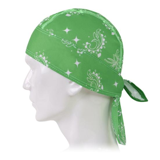 Forhåndsknytt Bandana Hodeskjerf for Menn Kvinner UV Solbeskyttelse Is Silke Hodeskallelue Hodebånd Kemo Turbanlue for Utendørssport Sykling