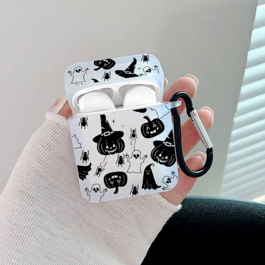 Ghost Cartoon Earphone Cover for Apple 1/1st Generation AirPods New 1st Generation Earphone Case Pro