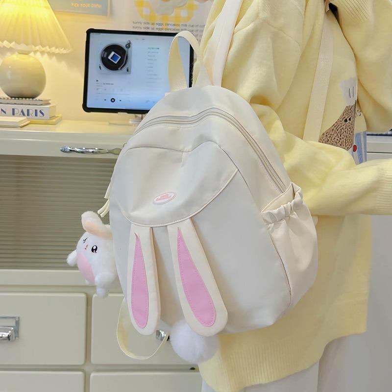 Cute rabbit ears highvalue children's small backpack new Japanese ins wind sweet girl mini backpack