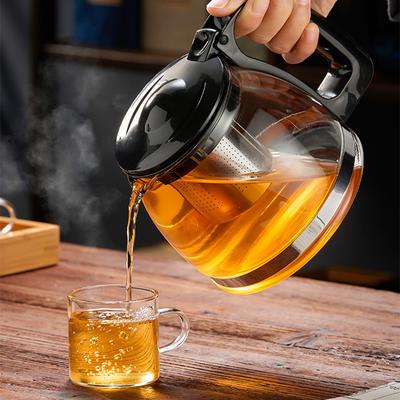 Theepot met grote capaciteit Home Multifunctionele Filter Theepotten Verdikt Hoog Borosilicaatglas Thee Scheiding Puer Thee Set