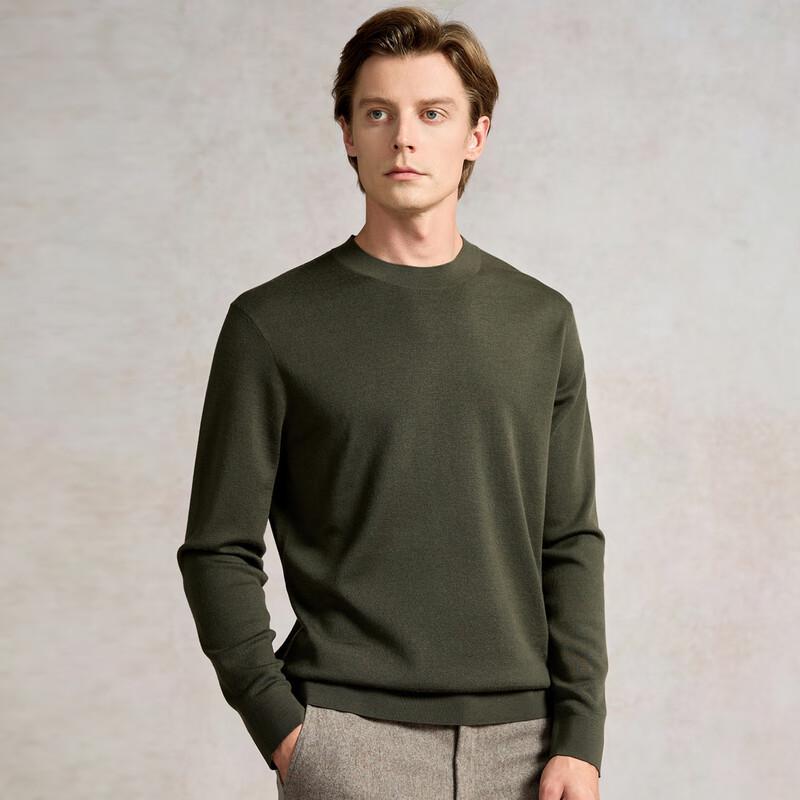 

Мужской шерстяной свитер премиум-класса с круглым вырезом Luotz M (170)