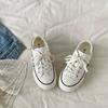 Girls Polka Dot Canvas Sneakers Low Top Slip-On Casual Shoes Fall Winter