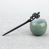 34 Styles Natural Black Sandalwood Hair Sticks High Quality Hairpin for Women Girls Antiquity Chopstick Shaped Hair Clip Jewelry