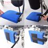 1Pair Wheelchair Footrest Pads Footplate Protector Pad Leg Rest Cushion Foot Protection Pads For Preventing Foot Being Scratched