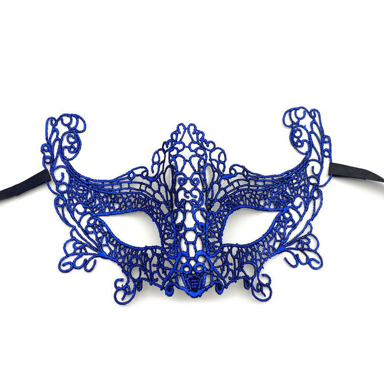Black Widow Party Mask With Metallic Finish For Halloween Costumes And Cosplay