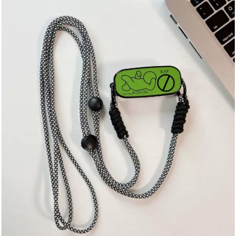 Detachable Crossbody Phone Case Clip Lanyard Cartoon Universal Anti Fall Strap