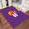 Purple Shield with Crown Design suitable as a non-slip mat for the living room or bedroom sofa