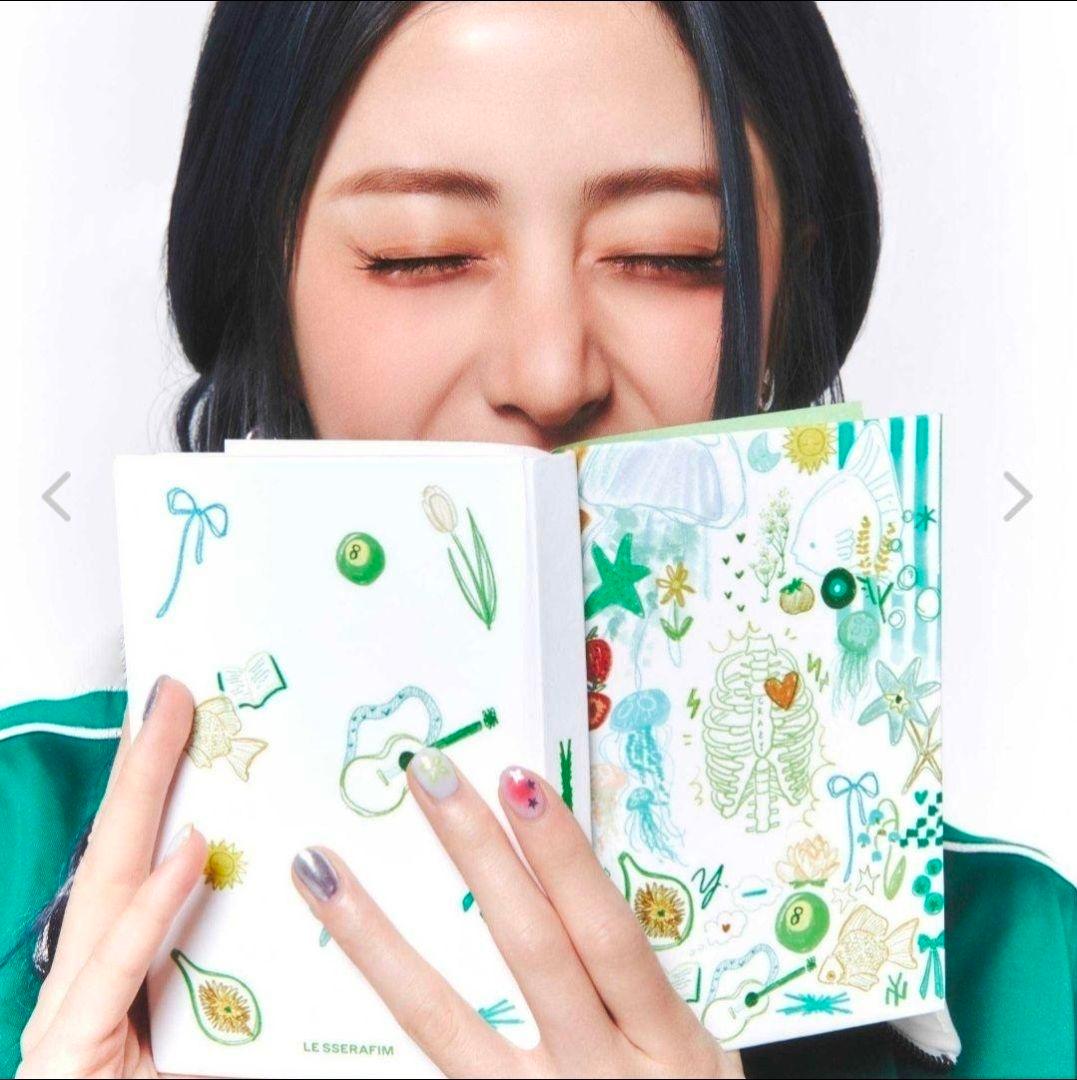 [Б/У] LE SSERAFIM Блокнот идей Юнджин