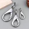 Heavy Duty Stainless Steel 304 Spring Snap Hook Rigid Loaded Fixed Eye Clip Carabiner Universal Marine Boats Clip Dock Hardware