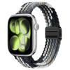 Cinturino intrecciato in nylon per Apple Watch Ultra 3 49mm 11 10 46mm 42mm Braccialetto con fibbia magnetica IWatch 9 8 7 41/45mm 6 5 4 SE 44/40mm