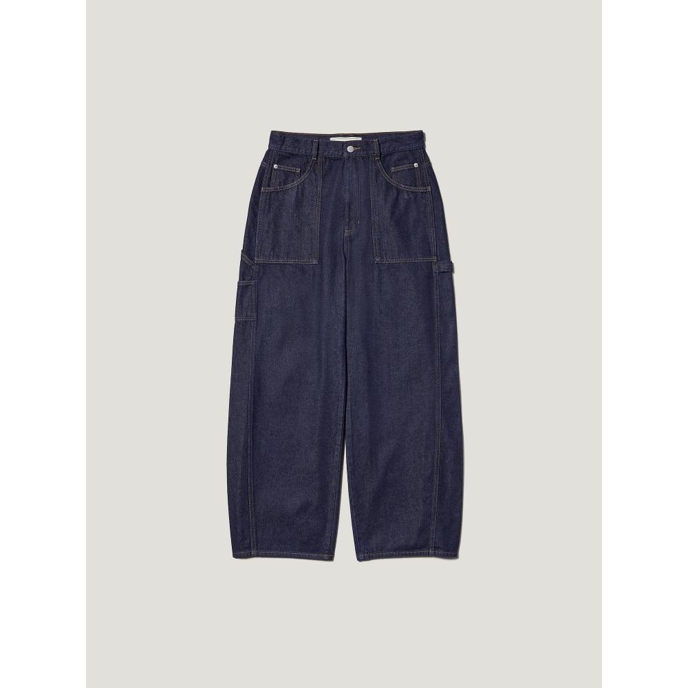 GU by Uniqlo Barrel Leg Painter Jeans Rokh