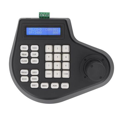 3D PTZ-Kamera Tastatur RS485 PTZ Joystick Controller LCD-Anzeige Steuergerät für Sicherheitsüberwachung US-Stecker 100-240V