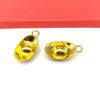 Solid Alloy Ingot Pendant Metal Ornament Accessories Handicrafts Decorative Keychain Pendant DIY Gift