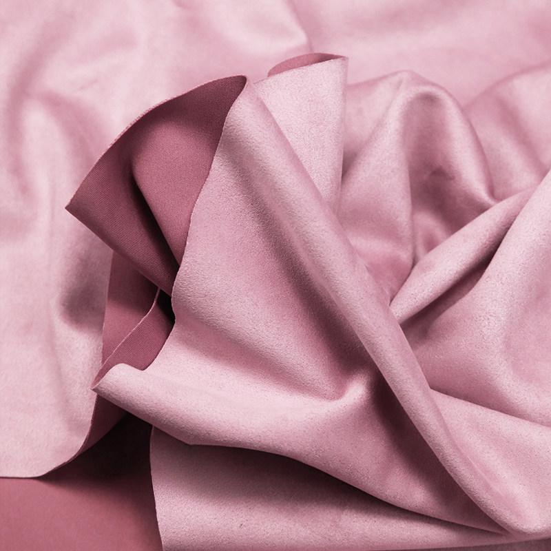 

Multi-Color High-grade Brushed Suede Fabric for Clothes Coats Jackets Sewing Winter Micro Elastic Plain Soft Cloth Smooth Drape 100cmx150cm